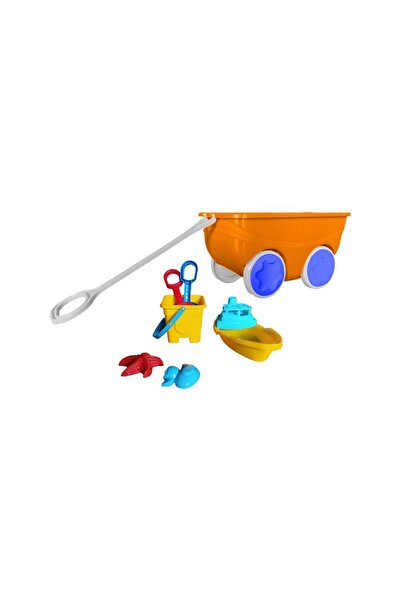Tıfıl Toys Erv-101 Wagon Bucket Beach Play Set