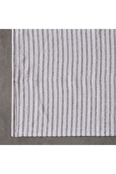Home Box Allan Snow Recycled Cotton Dhurrie - 50x80 cm