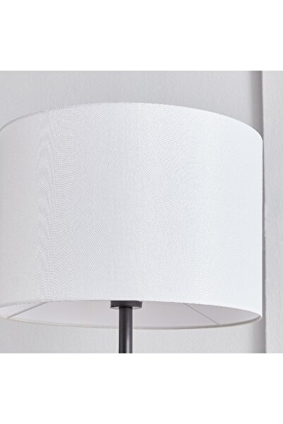 Home Box Omega Metal Floor Lamp with Side Table - 37x163 cm