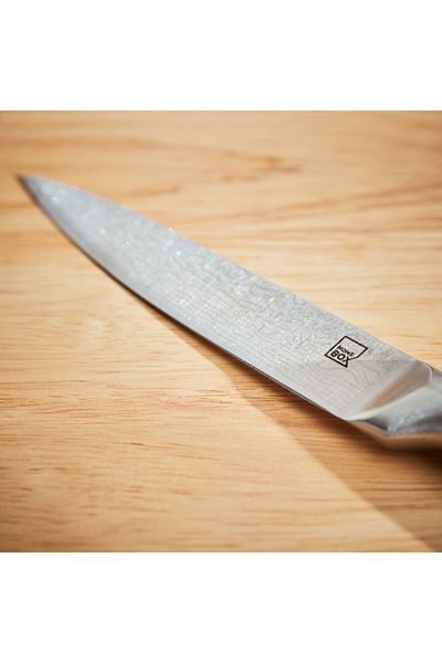 Home Box Glisten 5-inch Utility Knife Steel Handle
