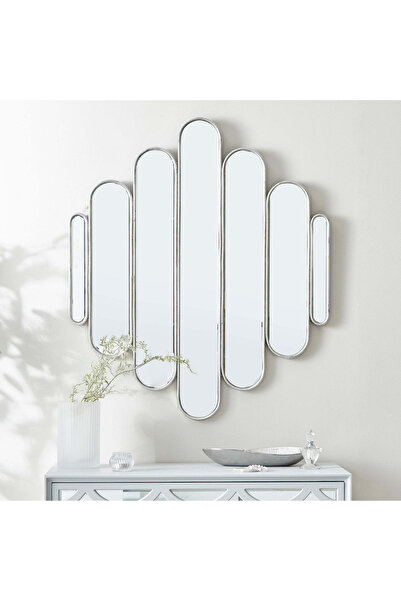 MKS Design 73x80 Konsol Aynası / Lüks Ayna / Dekor Aynası / Salon Aynası / Çerçeveli Duvar Aynası