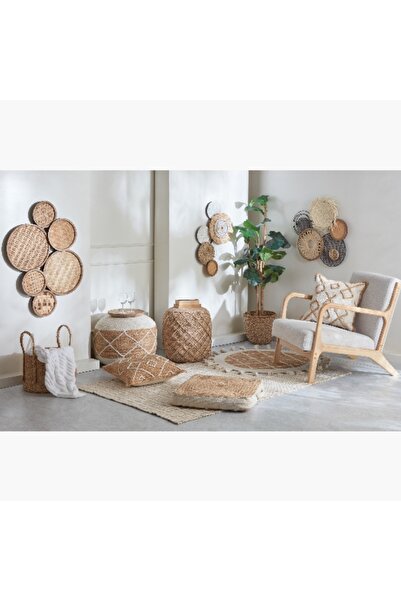 Home Box Textura Terreno Jute Cotton Dhurrie - 110x160 cm