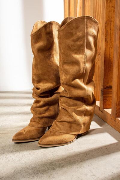 diclepolat Dima Taba velúr bellows női sarkú csizma