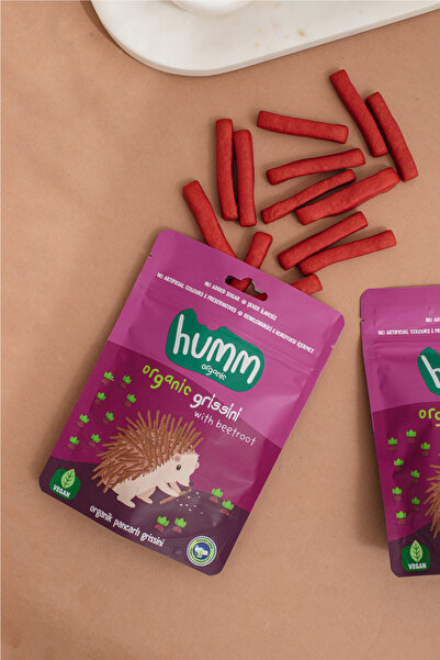 Humm Organic Organik Vegan Pancarlı Grissini Atıştırmalık Paketi - 8 adet