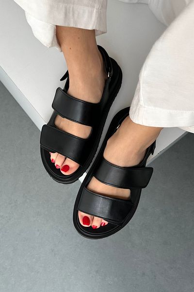 Mupa Shoes Black Women's Sandals