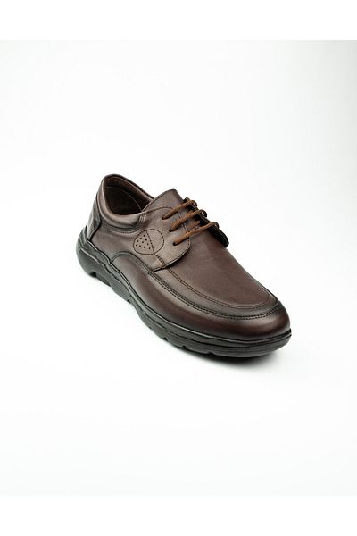 BABALİ Ανδρικά παπούτσια 416 Model Daddy - Restfull and Laced, Brown