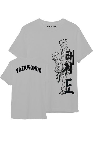 TOP GLORY Μπλουζάκι με στάμπα Taekwondo