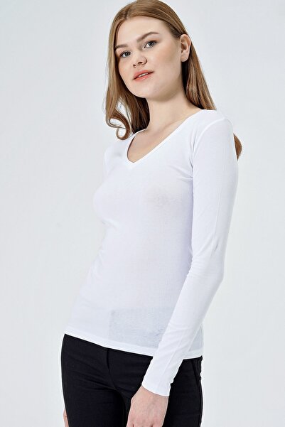 Jument Μακρυμάνικη μπλούζα με λαιμόκοψη