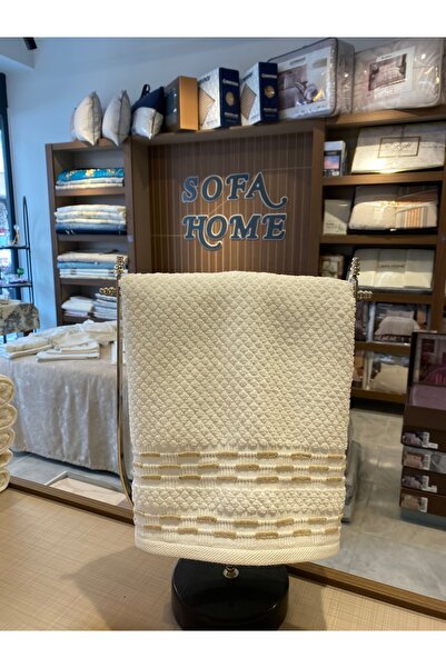 Özdilek Bronie Bej %100 Pamuk Havlu Özdilek 50x90 cm