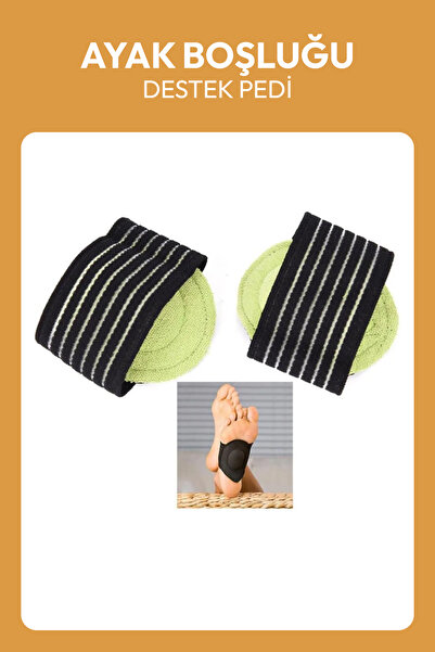 Hayveys Ayak Boşluğu Destek Pedi Esnek Lastikli Rahatlatıcı Silikon Bant