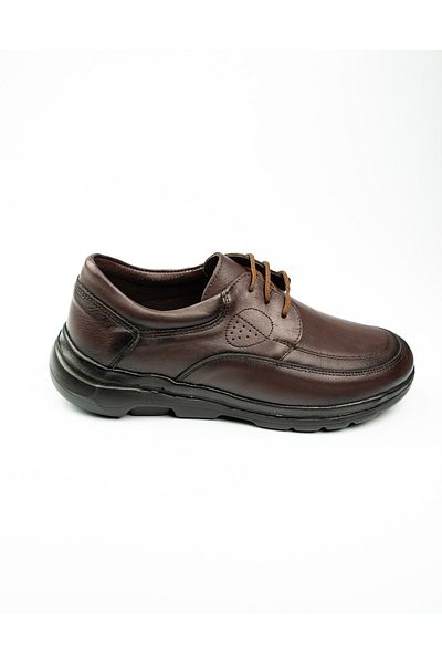 BABALİ Ανδρικά παπούτσια 416 Model Daddy - Restfull and Laced, Brown