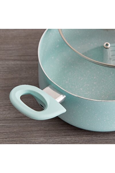 Wilson Marble Coating Casserole with Lid - 20 cm