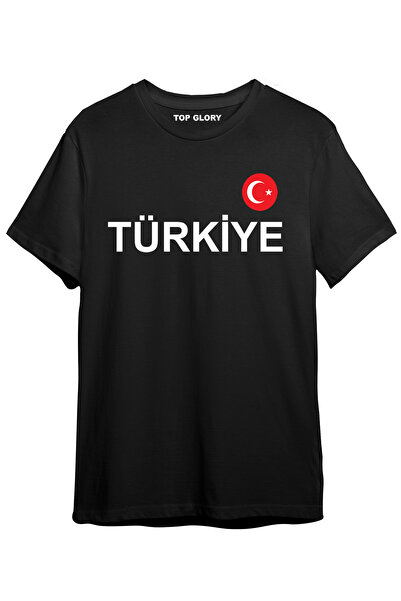 TOP GLORY Türkiye Štampano majica - detalj prednjeg printa