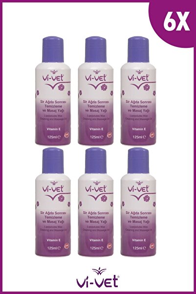 Genel Markalar Vi Vet Sir Ağda Temizleme Ve Masaj Yağı E Vitamini 6 Adet 8697...