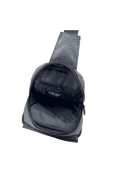 ÇÇS Γκρι Ccs Bodybag 31161 - Crossbody Τσάντα