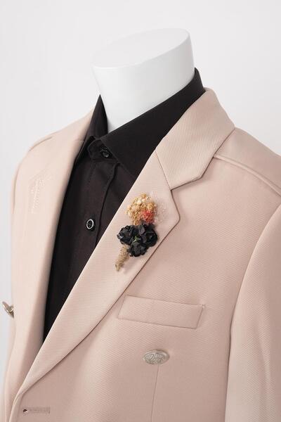 Doctor junior Slim Fit Double Breasted Boy's Jacket/No Shirt_Mnvs01423