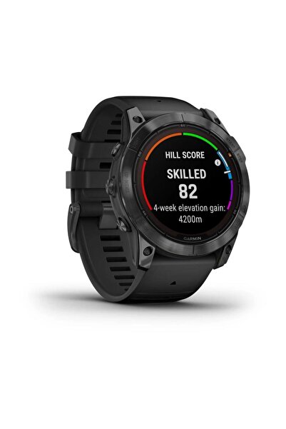 Garmin Fenix 7x Pro Solar Slate Gri - Siyah Kayış