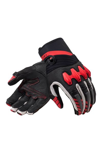 Revit Black Neon Red Joy Motorcycle Dress