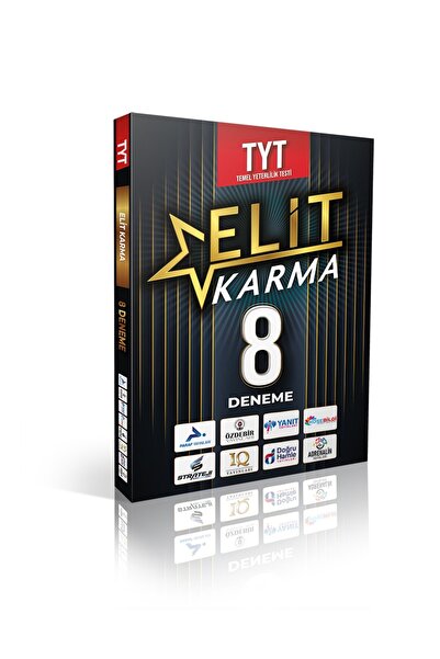 paraf yayınları Tyt Elit Karma 8 Deneme