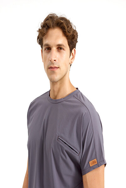 Brl Üniforma Uniforma de doctor și asistentă din lycra cu gât roșu - Tricou c...