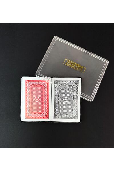 Gift Moda Gold Fish 2'li İskambil Oyun Kartı