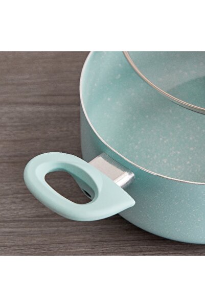 Wilson Marble Coating Casserole with Lid - 28 cm