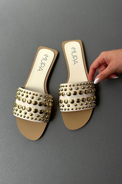 Mupa Shoes Γυναικείες Παντόφλες ΜΠΕΖ