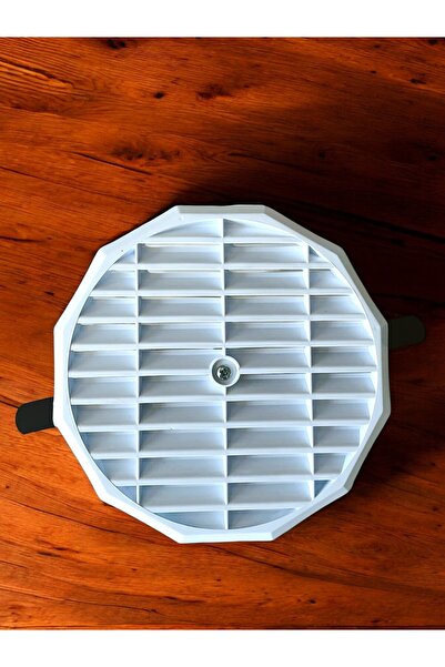 ERPLASSAN Beyaz Doğalgaz Havalandırma Cam Menfezi