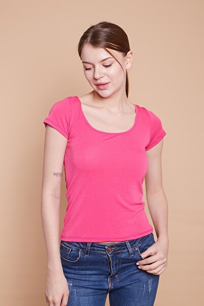 Jument ελαστικό ύφασμα Μπλούζα με κορδόνια από ύφασμα κρεπ με λαιμόκοψη-Φουγιά