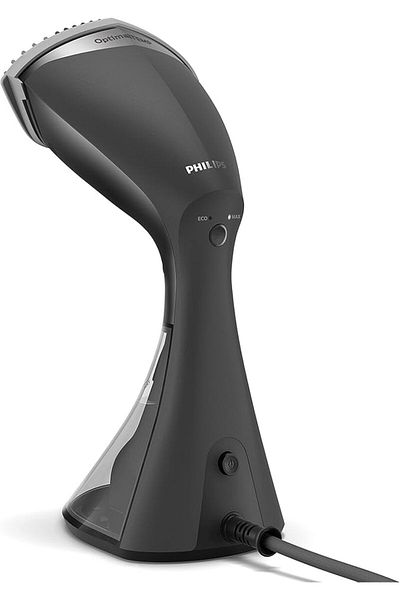 Philips Handheld Garment Steamer - 1600w, 230ml, Vertical Steam, Black - Gc800/86
