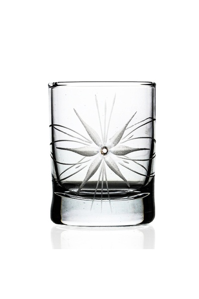 DECOCIA كؤوس كاراباج للخمور والمشروبات الكحولية، 6 قطع، بنمط ميرا