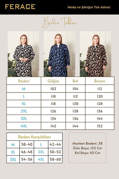 Ferace Rochie de vara oversize marime plus - Model Alaçatı cu potrivire confortabila