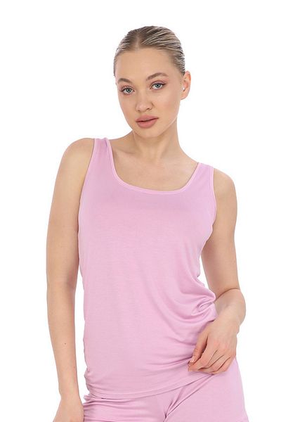 penyebizden Extra Soft Viscose Undershirt Home&Outdoor-Lavender Pink