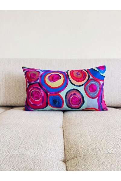 TheBohoHomeDecor Yaşam Çiçeği Serisi - Boncuk Kaşmir Tek 30*50 Kırlent/Yastık...