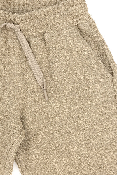 U.S. Polo Assn. Erkek Çocuk Açık Haki Örme Şort 50282241-VR183