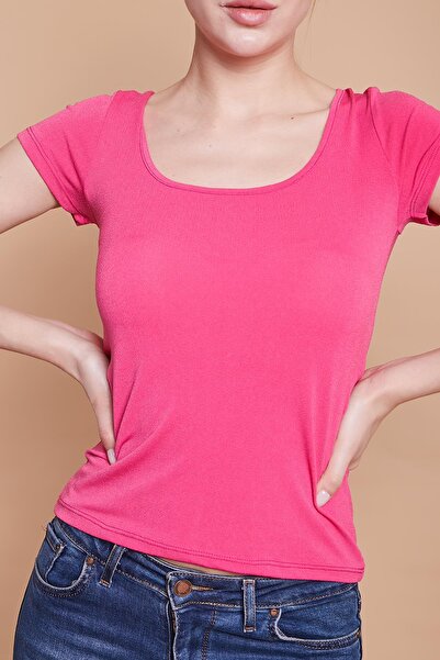 Jument ελαστικό ύφασμα Μπλούζα με κορδόνια από ύφασμα κρεπ με λαιμόκοψη-Φουγιά