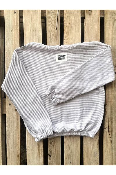 atabay Ribbed Hooded Sweatshirt and Sweatpants Set