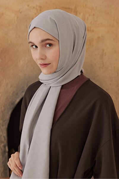 Modakaşmir Шовковиста серія жакардових шарфів з круглим візерунком