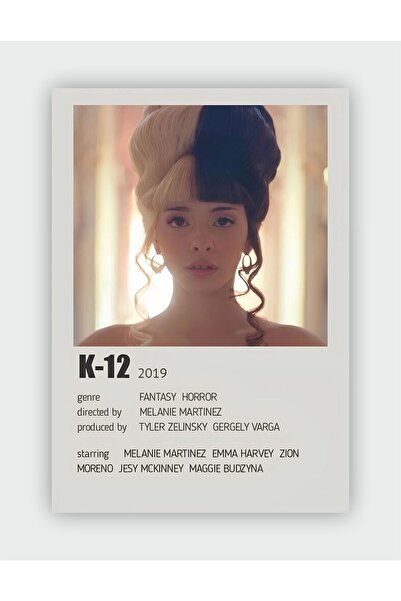 fırsatlar diyarı Melanie Martinez - K-12 Duvar Posteri - Kalın Kağıt - Çerçev...