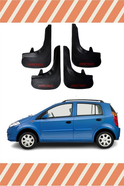 niseda Chery Kimo Racing Written 4-Piece Leggings Fender Mudflap