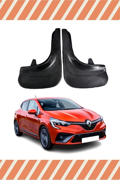FİXFLEX Renault Clio 5 Hb 2019-2021 2-Piece Dust Cover Mudguard Mudflap