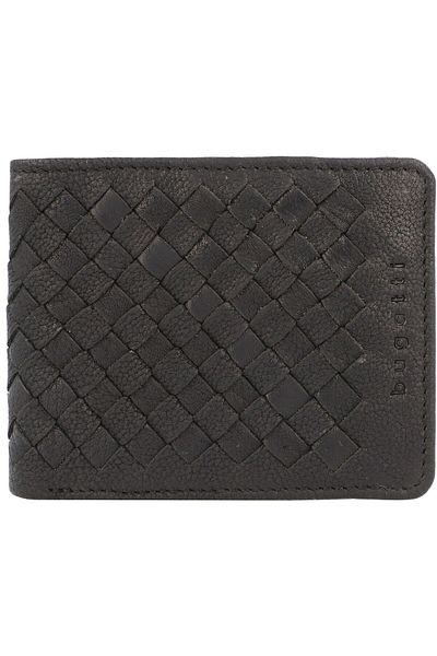 BUGATTI Woven wallet leather 11 cm