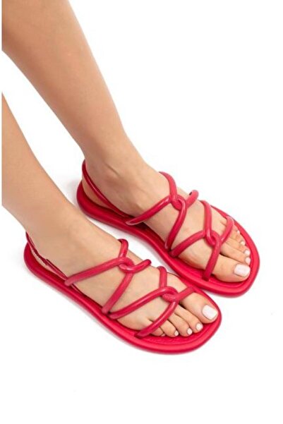 Twigy Ipanema Meu Sol - Κόκκινα Γυναικεία Σανδάλια 37/42