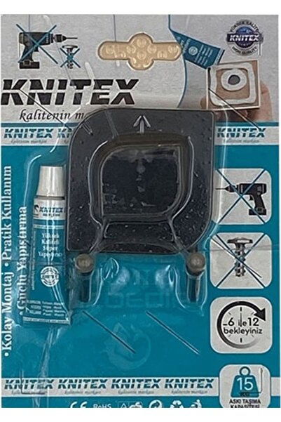 Knitex Siyah 2'Li Askı Aparatı 2924