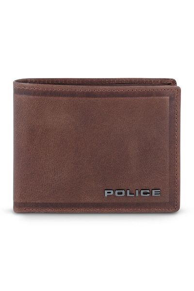 Police Geldbörse Leder 11.5 cm