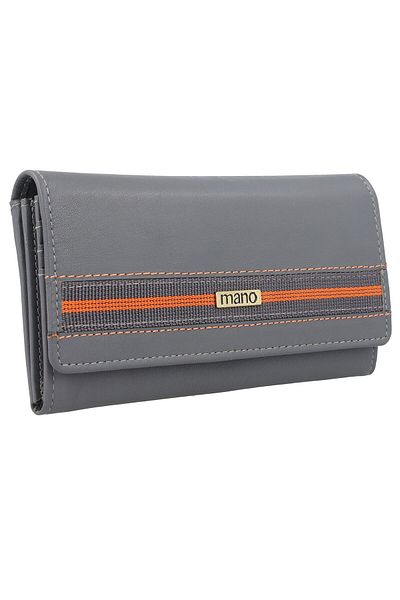 MANO Portofel Don Leonardo piele RFID 18 cm