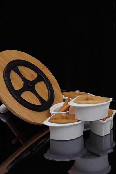 AROW Samanta 3016 Bamboo Covered Stand Presentation Holder