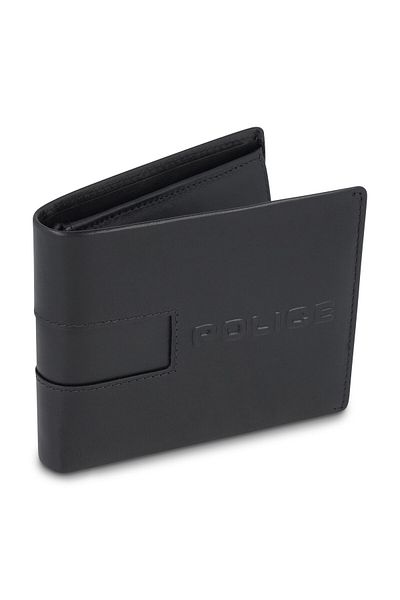 Police Geldbörse Leder 11 cm