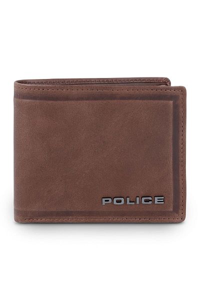 Police Geldbörse Leder 10.5 cm
