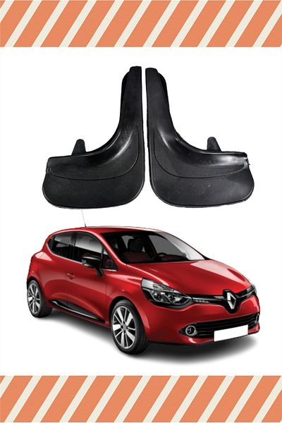 FİXFLEX Renault Clio 4 2-Piece Dust Cover Mudguard Mudflap